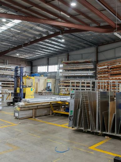 Industrial commercial interior design style