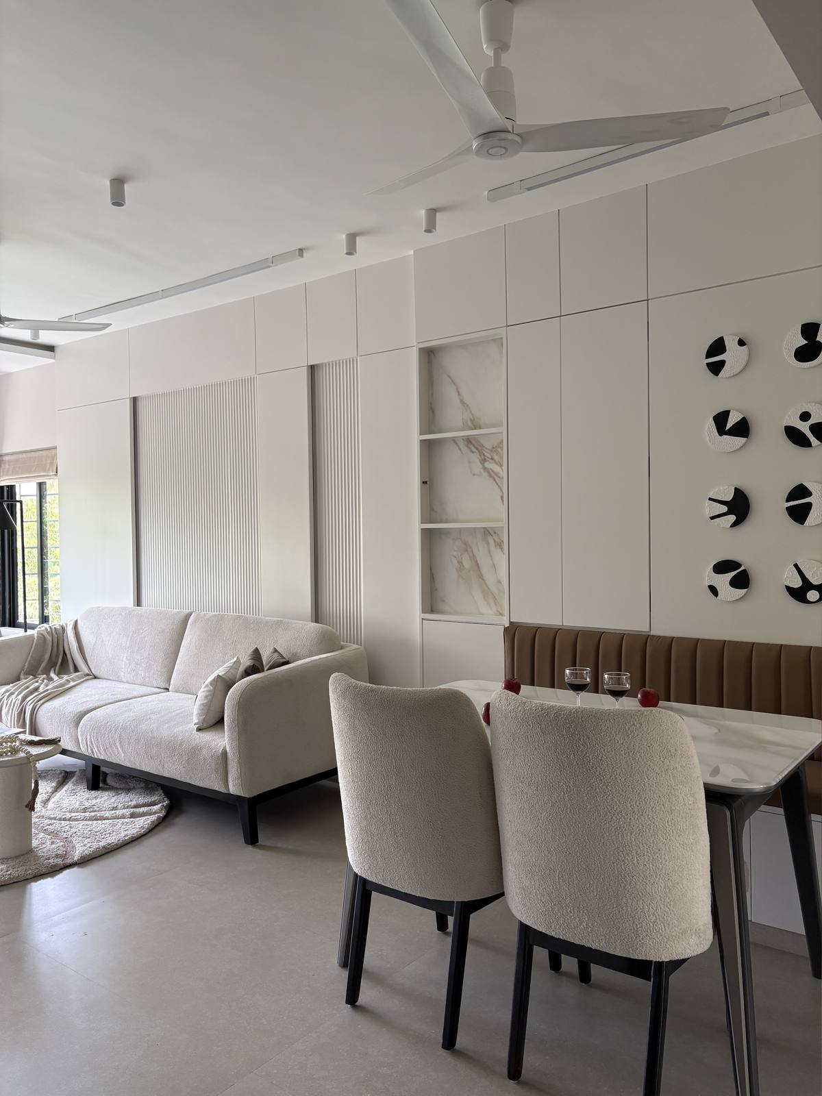 Luxury villa living and dining detail by Beyond Briks Luxury villa living and dining detail by Beyond Briks